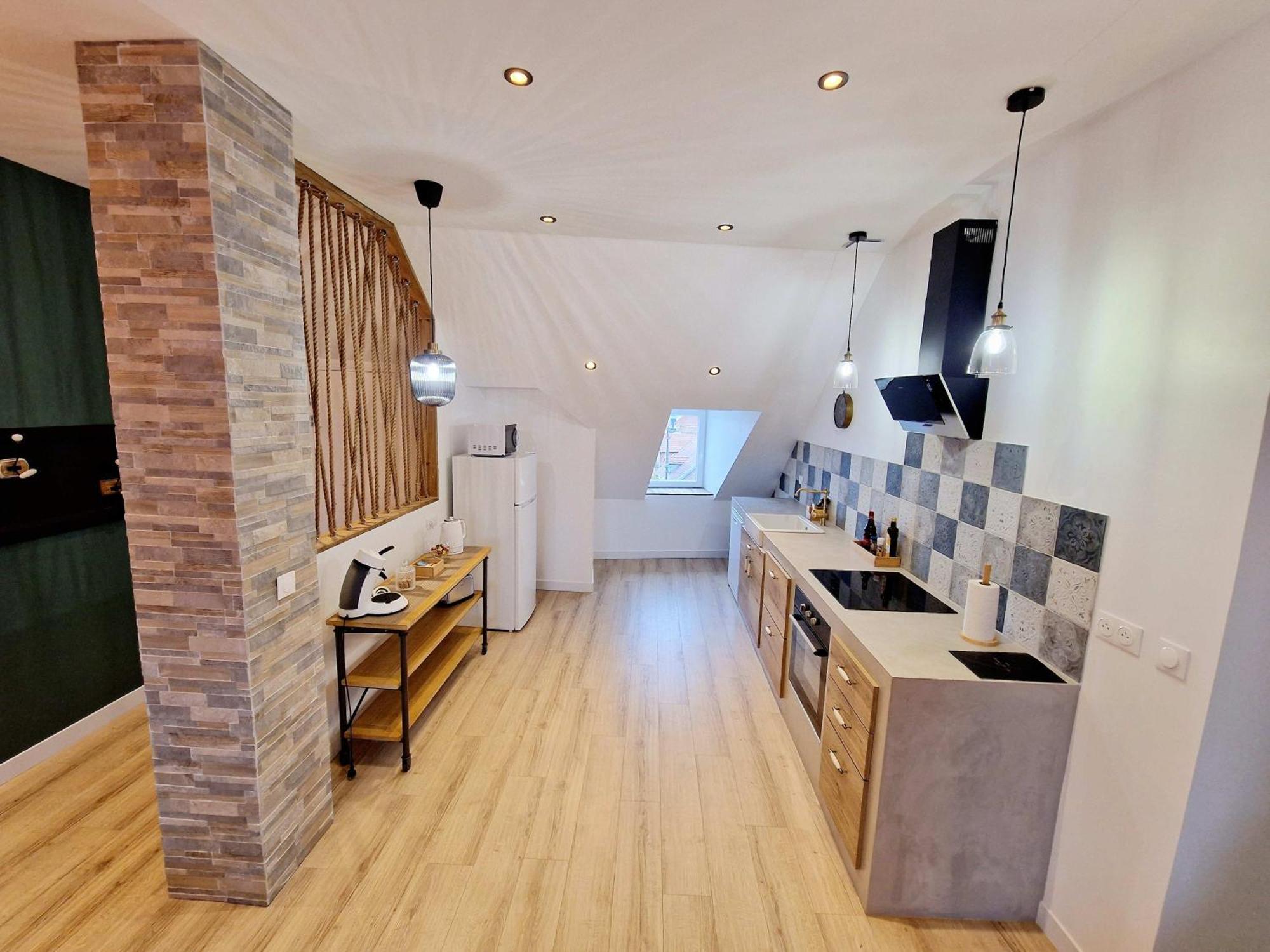 Le Colombier Apartment Laon Bagian luar foto